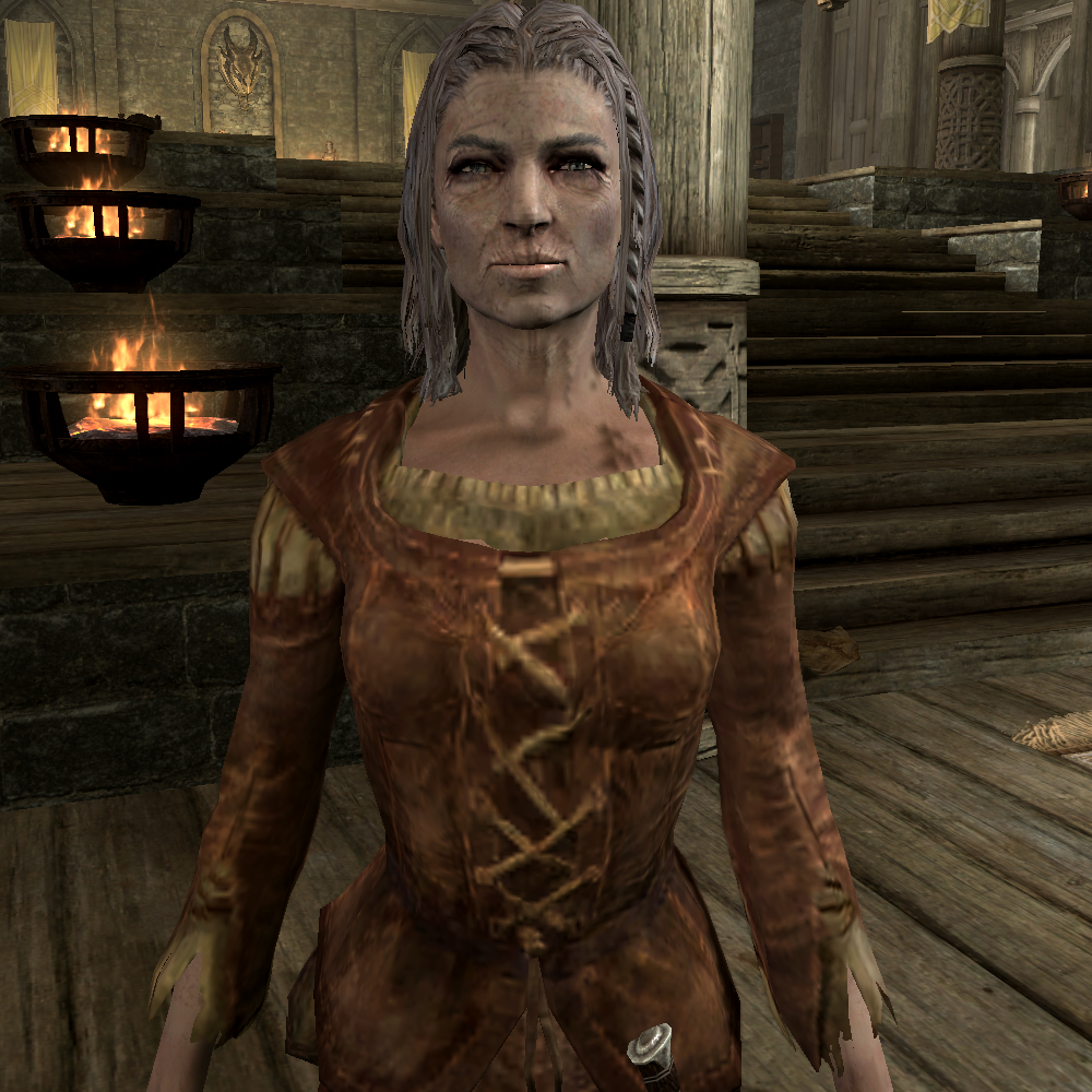 Gerda) - персонаж в игре The Elder Scrolls V: Skyrim. 