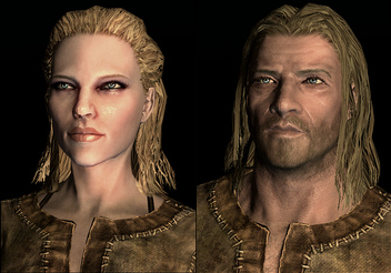 the elder scrolls v skyrim  How can I give my male characters long hair   Arqade