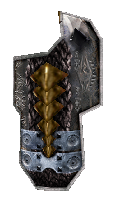 morrowind daedric tower shield morrowind daedric tower shield