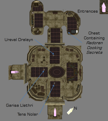 Private Quarters map