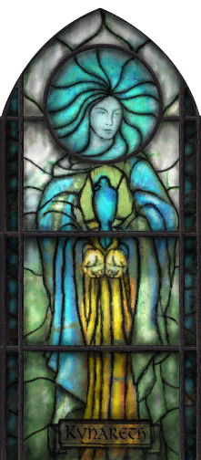 elder scrolls stained glass