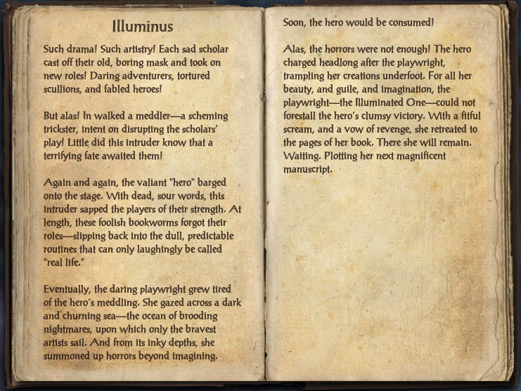 Illuminus | Elder Scrolls | Fandom