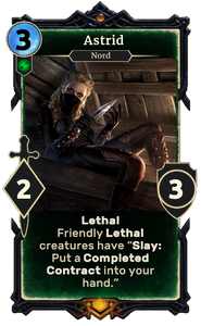 Astrid (Legends card)