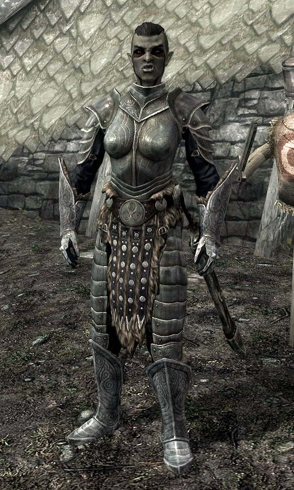 steel plate armor skyrim female