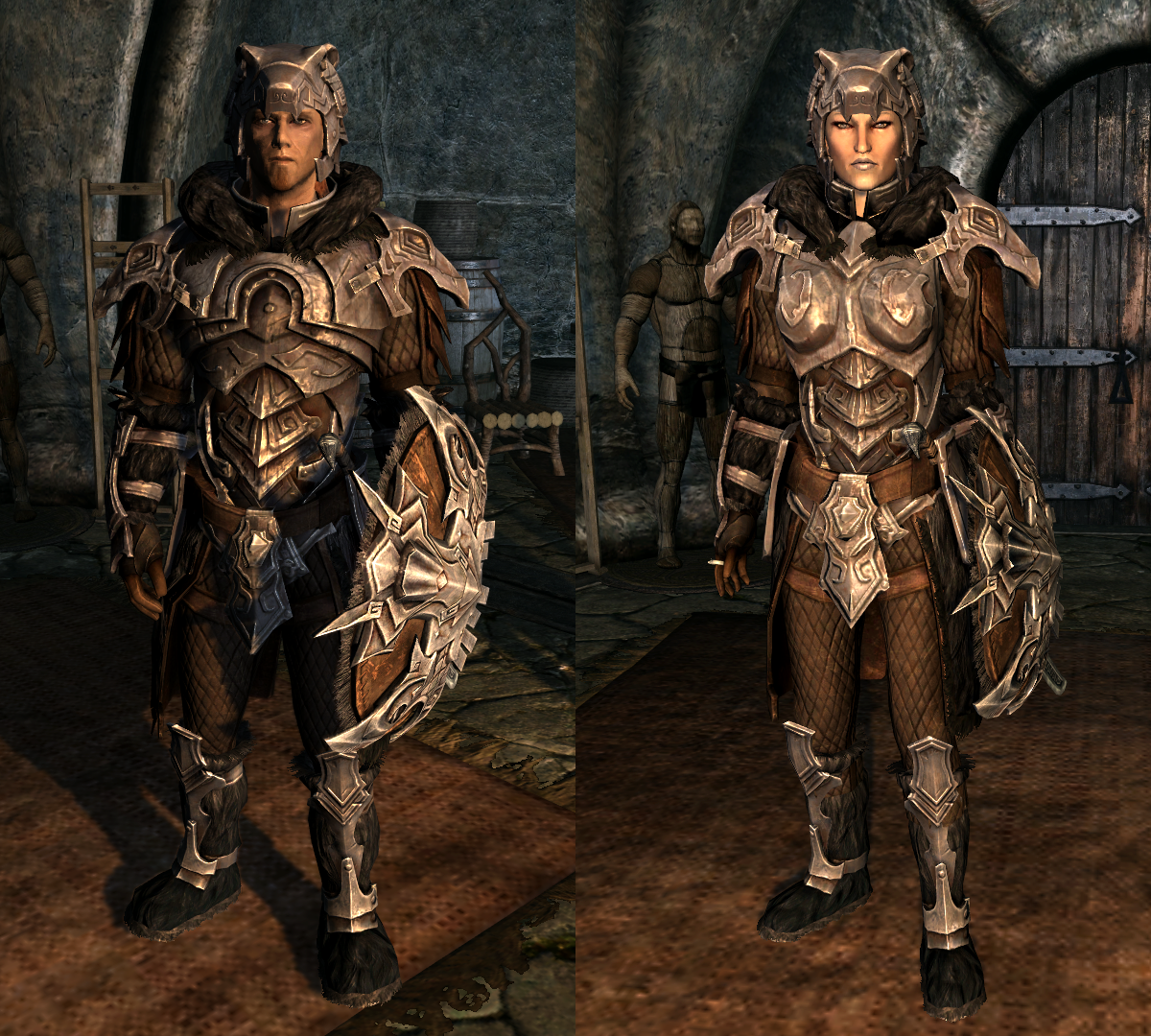 steel plate armor skyrim female