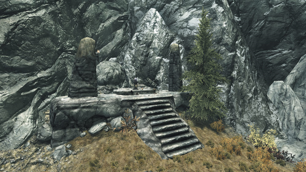 Shrine of Kynareth: Robber's Gorge Bluffs is an unmarked location ...
