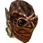 Традиционный шлем-маска Мораг Тонг