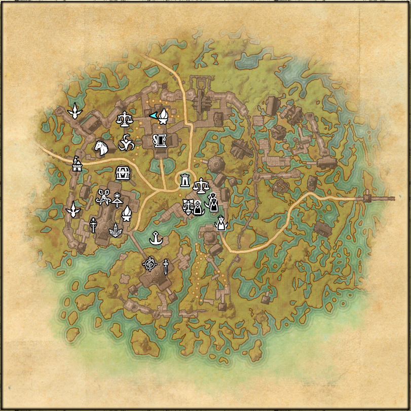 A list of stalls in The Elder Scrolls Online: Murkmire. 