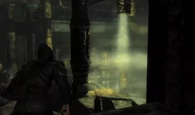 Personaje usando el sigilo