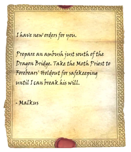 Vampires note malkus