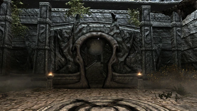 Вход в Храм Небесной гавани.