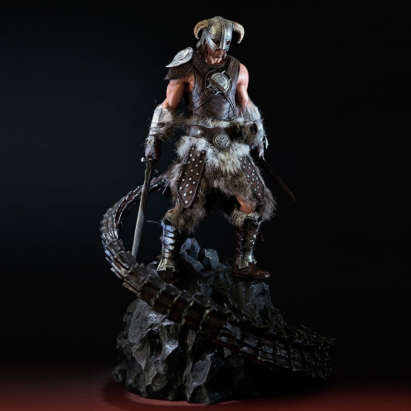 The Elder Scrolls Skyrim Dragonborn Statue