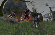 Werewolves attack at the camp