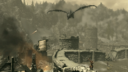 Destroying Helgen.