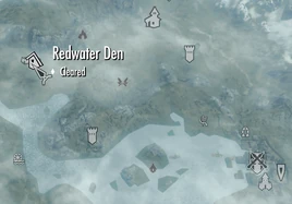 Redwater Den Map