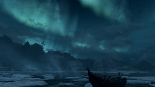 Сияние над морем Призраков