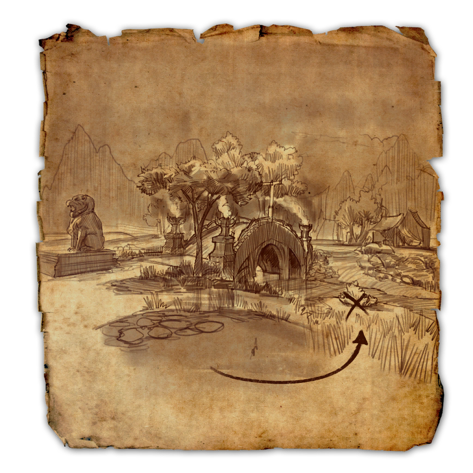 Reaper S March Ce Treasure Map Reaper's March Ce Treasure Map | Elder Scrolls | Fandom