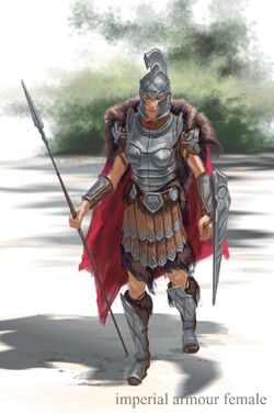 Imperial Armor Skyrim Elder Scrolls Fandom - imperial skyrim uniform roblox