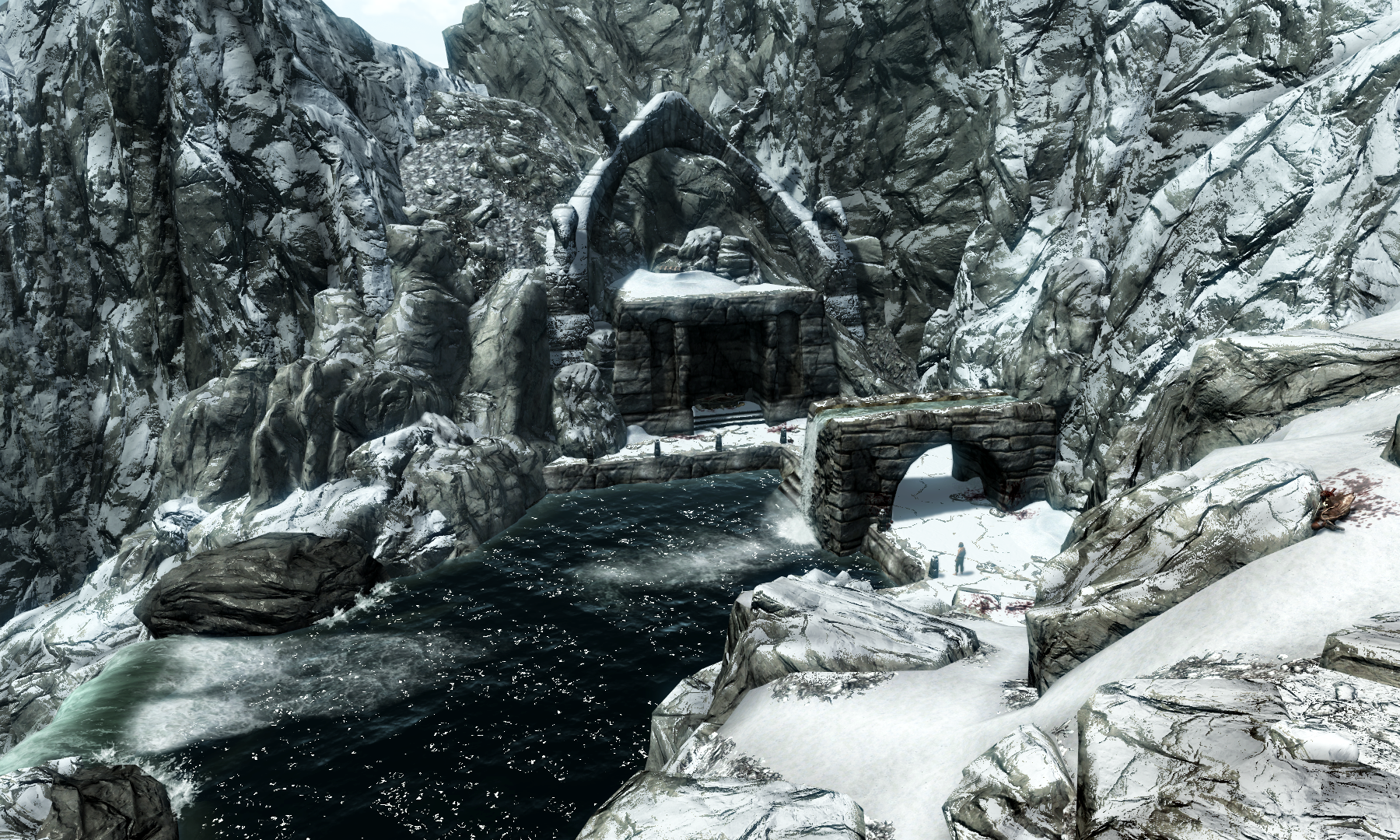 pómulo pálido carrera Ruinas cubiertas de nieve | Elder Scrolls | Fandom