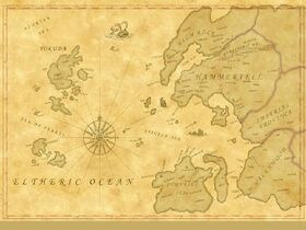Yokuda West Tamriel Map