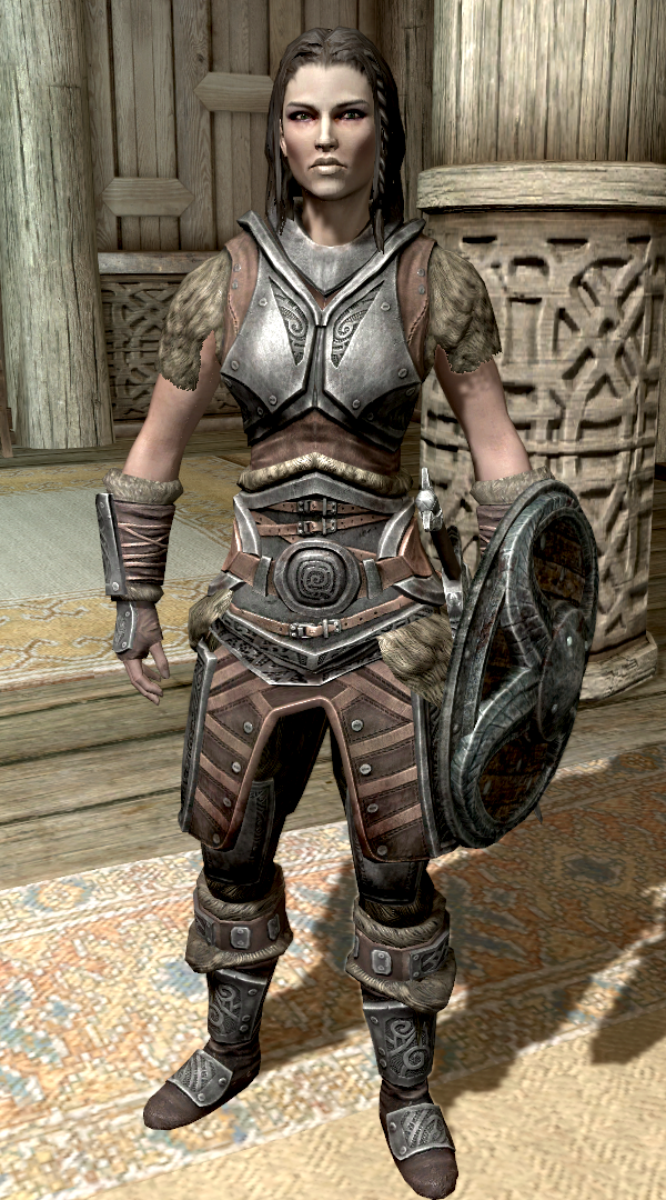 steel plate armor skyrim female