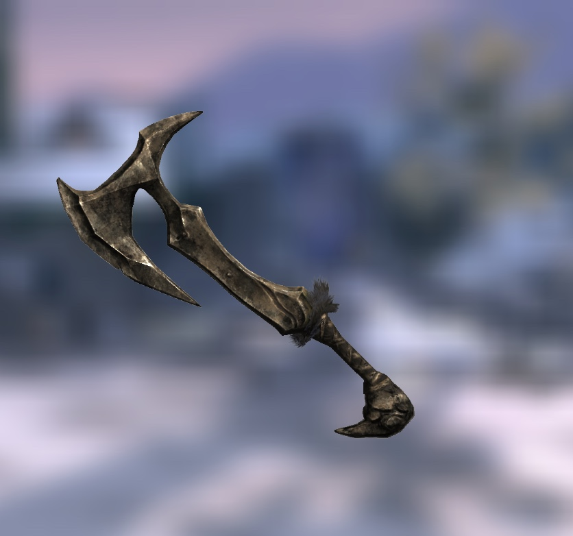 Orcish War Axe (Blades) .