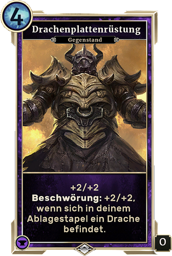 Drachenplattenrüstung Legends