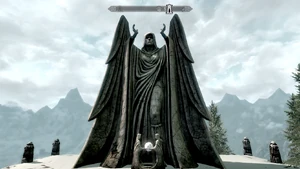 Game (8).png (1,13 MB) Skyrim: Statue Meridias, wie sie für gewöhnlich aussieht.