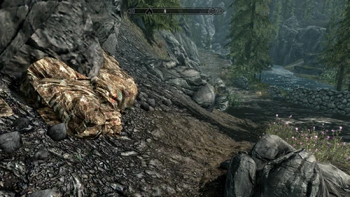 Südwestlich vom Schmetterwiegenfelsen