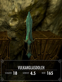 Vulkanglasdolch