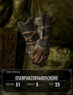 Eisenpanzerhandschuhe
