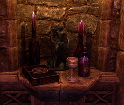 Vater der Vampire in einer der Altarnischen