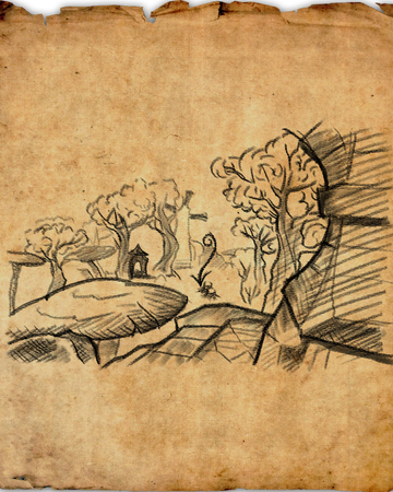 photo Deshaan Treasure Map 1 Location schatzkarte deshaan i elder scrolls