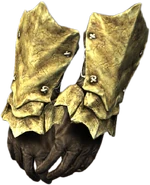 Knochenrüstungspanzerhandschuhe