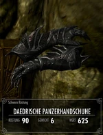 Daedrische Panzerhandschuhe