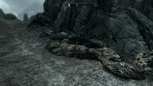 Östlich der Knochenspitze