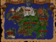 Tamriel in The Elder Scrolls: Arena.