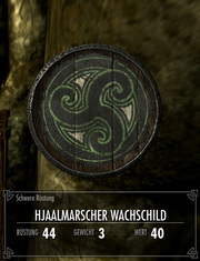 Hjaalmarscher Wachschild