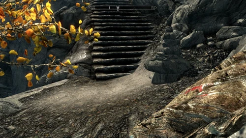 Am Aufstieg zum Aussichtspunkt der Abgeschnittenen Zunge