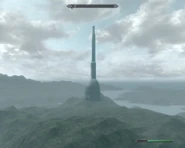 Der Weißgoldturm in Skyrim