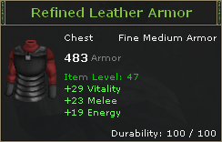 Refined Leather Armor | Eldevin Wiki | Fandom