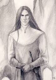 Maeglin, el Elfo Oscuro, Capitán de la Casa del Topo de Gondolin.