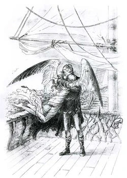 Eärendil y Elwing, despues del ataque de los descendientes de Feänor