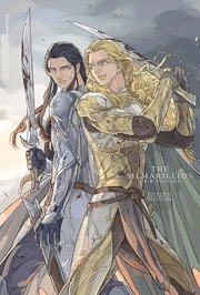 Ecthelion luchando junto  de la  de Gondolin.