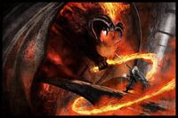 Gandalf vs balrog