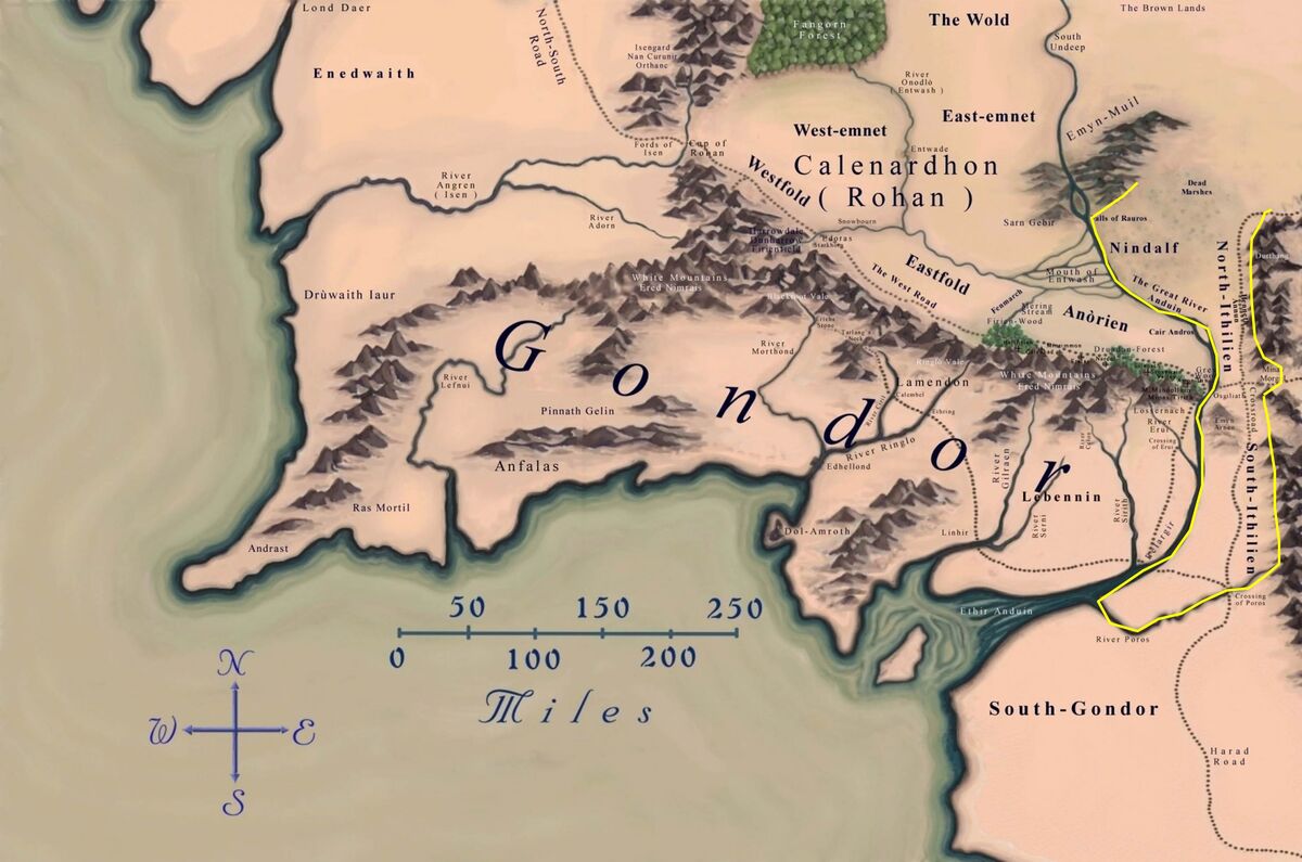 Ithilien Tolkienpedia Fandom