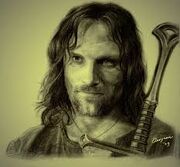 Aragorn retrato