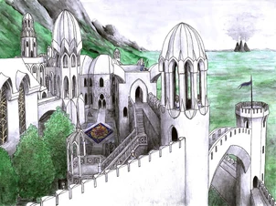 Asedio de Angbad, vigilado desde Barad Eithel.