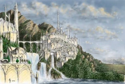 Eithel Sirion, sede y capital de los Noldor de la casa de Fingolfin.