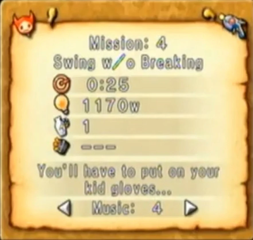 Challenge 04: Swing w/o Breaking | Elebits Wiki | Fandom